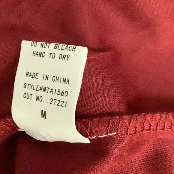 Siren Lily Maternity Shimmery Top with elastic and ties on sleeves New - Picture 6 of 9